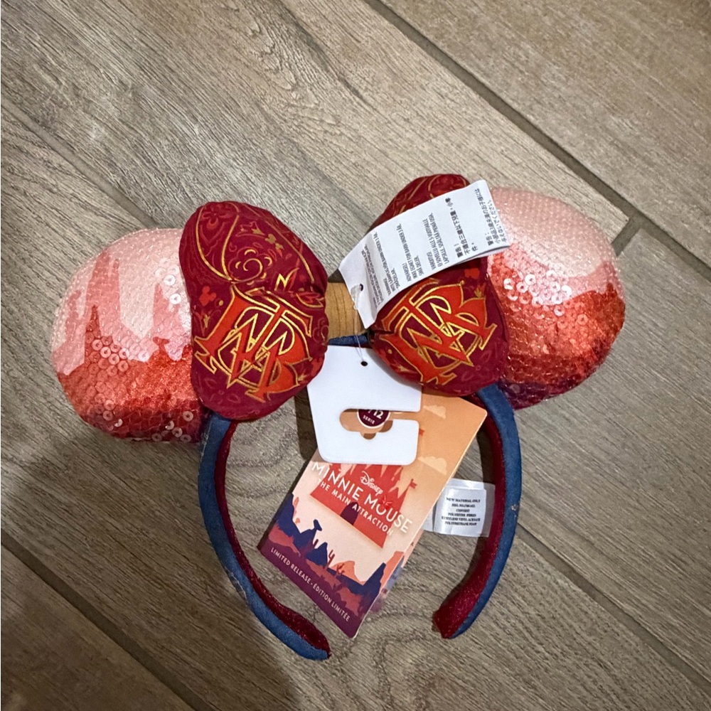 Minnie Mouse The Main Attraction headband Big Thunder Mountain Railroad limited